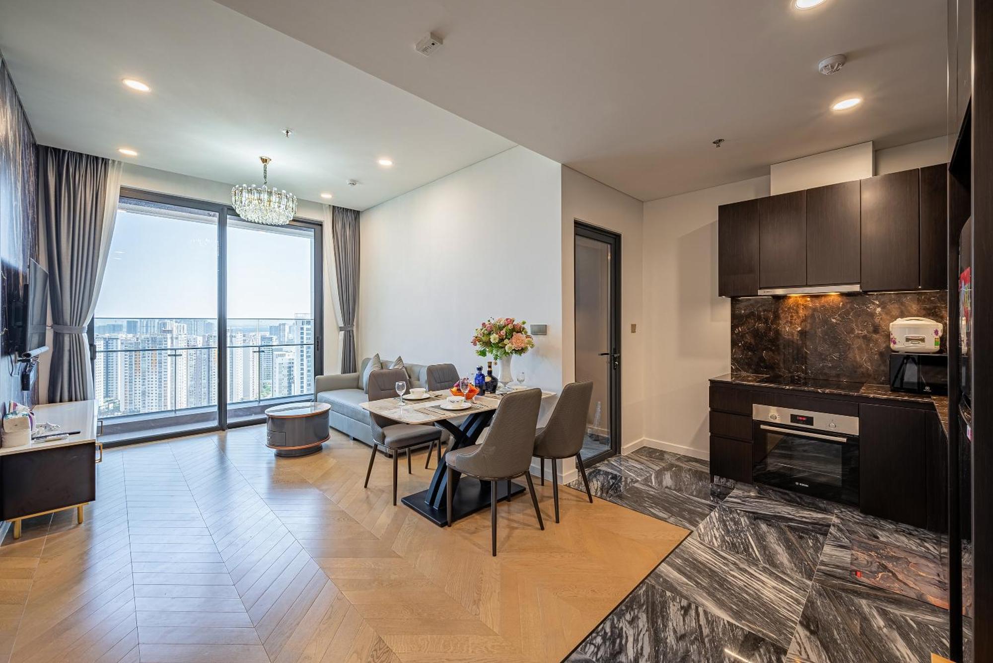 Vinhomes Landmark Condotel Suite โฮจิมินห์ซิตี้ ภายนอก รูปภาพ